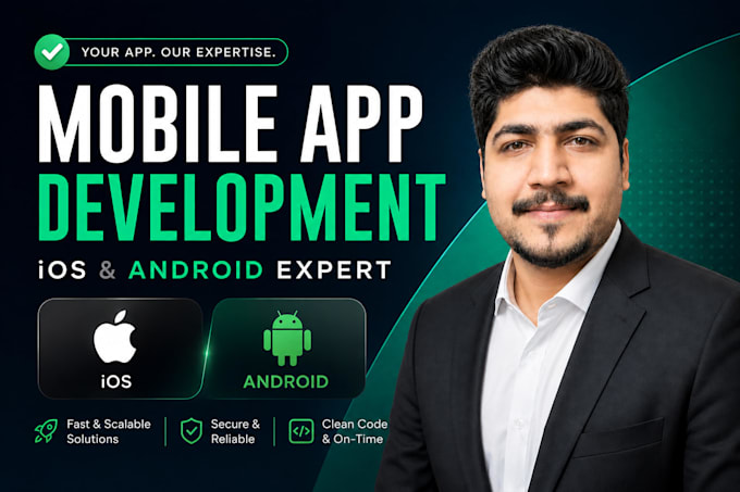 do mobile app development for android and ios using flutter
