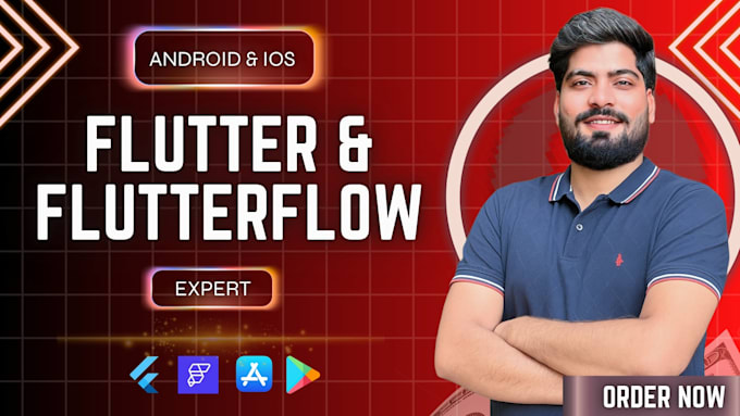 be your flutterflow and flutter developer, android  IOS app development, flutter