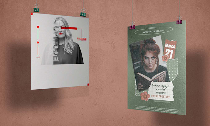 design custom  attractive poster