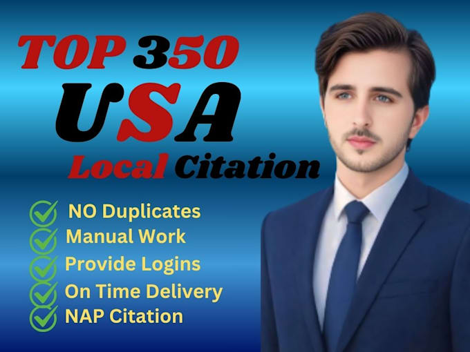 do top usa local citations and USA directory submission