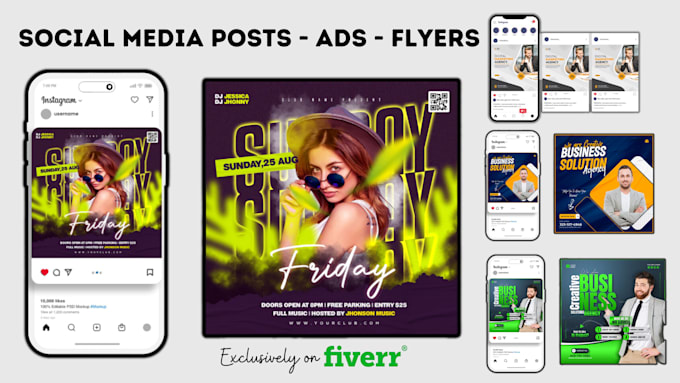 Design social media posts flyers banners posters and ads on canva by ...