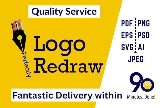 redraw logo within 90 minutes in illustrator
