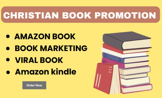 I will do christian book promotion, and religious book marketing