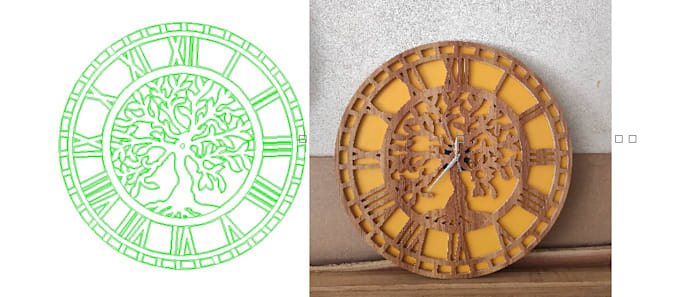 beautiful design 2d , for cnc router, design and logo