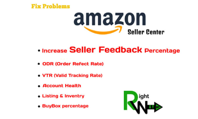 fix your amazon seller center account health problem