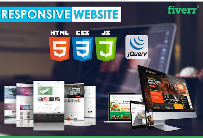Do frontend web development in html css bootstrap by Hammadqureshi60 ...
