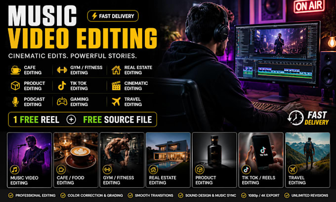 expert social media video editing, podcast video editing