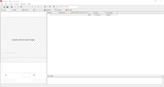 add your card template to mse2