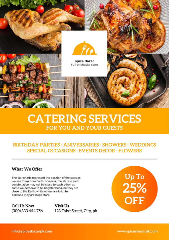 do food flyer,menu design,restaurant menu board and poster