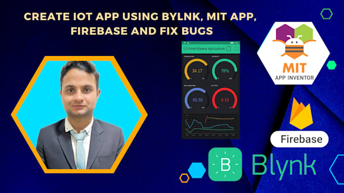 develop robust iot android app using mit app inventor, bylnk, kodular