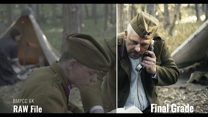 do color grading, color correction as a colorist