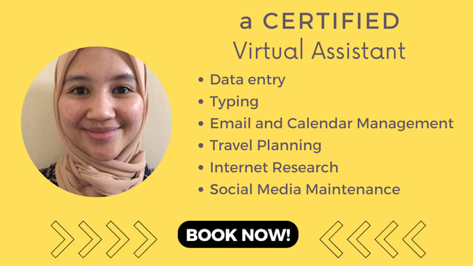 be your virtual assistant for admin work