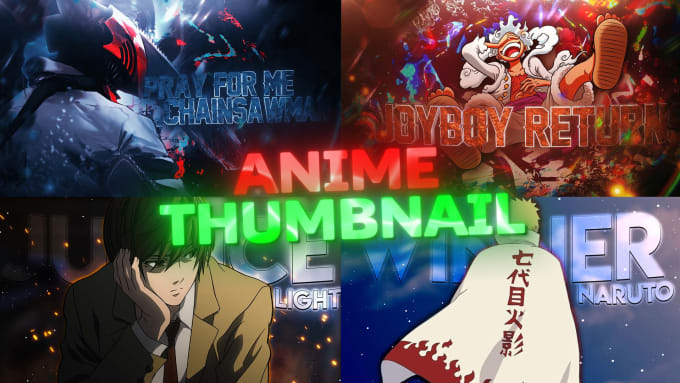 Create attractive anime thumbnails for your amv by Oxiee_