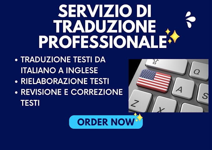 Traduzione da italiano a inglese con tocco creativo by Lolitalayla | Fiverr