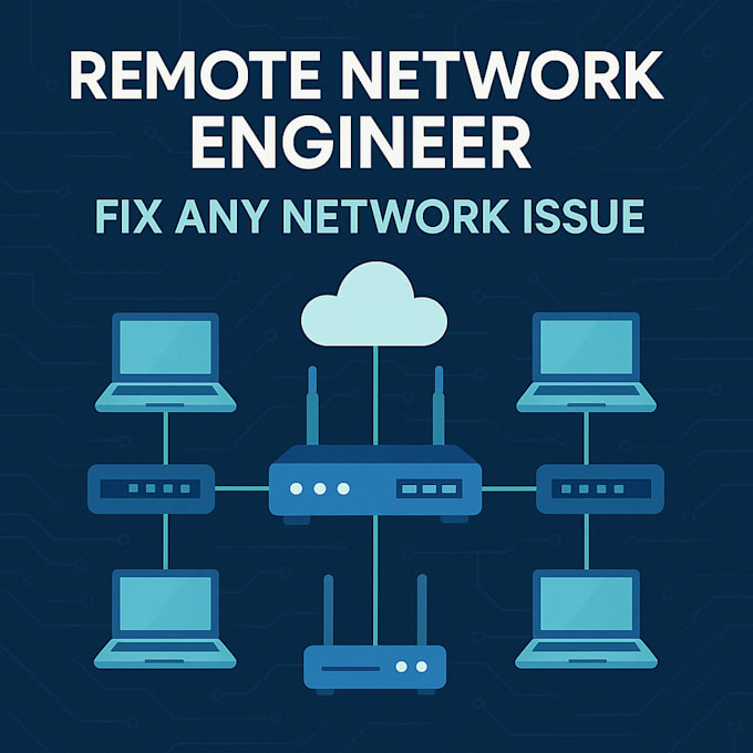 be your remote network engineer for all networking issues