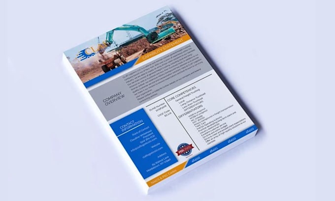 write and design catchy capability statement