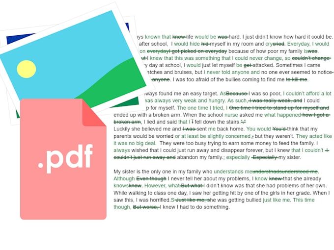 efficiently transcribe and proofread images, pdfs or handwriting to text
