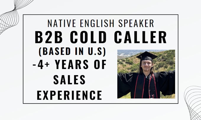 do your b2b cold calling, telemarketing appointment setter