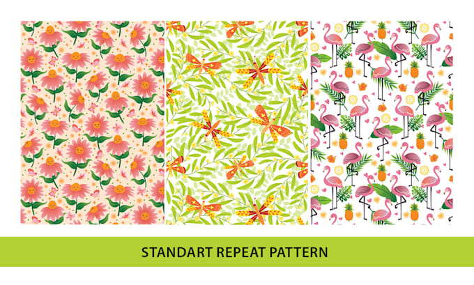 Custom Patterns Available Create awesome vector seamless pattern design for you by Masita77 | Fiverr