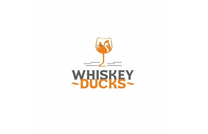 whiskey sophisticated lovers logo design