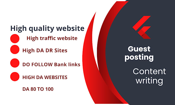 provide SEO services guest post gbob high quality backlink