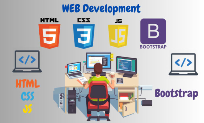 Develop html, css, javascript, bootstrap web pages by Ab_waheed110 | Fiverr