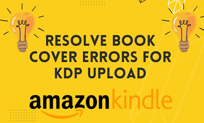 correct KDP book cover errors