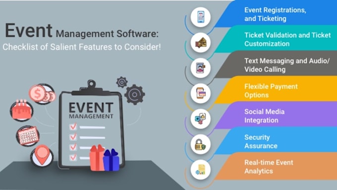 Develop event management app by Patrickscoth | Fiverr