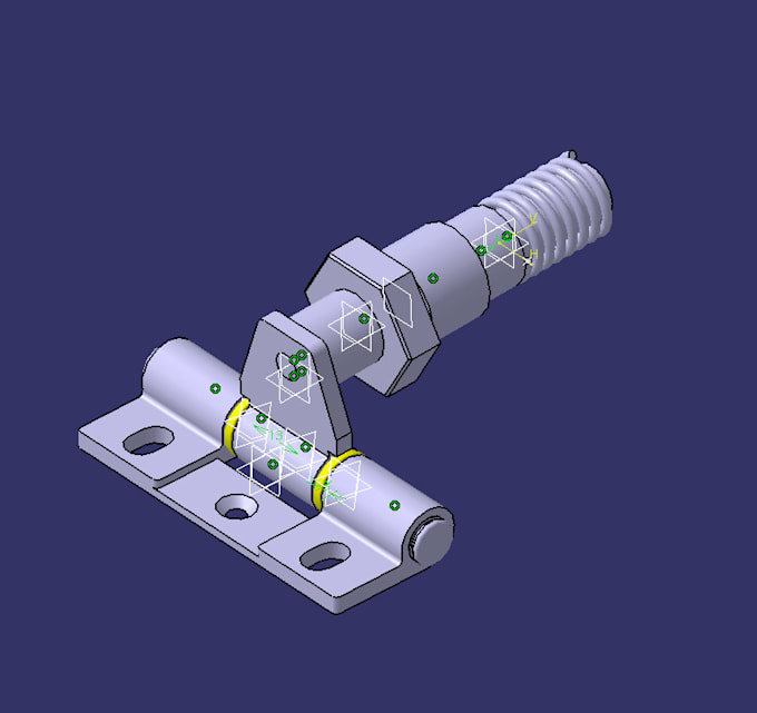 Do 3d cad modeling and 2d drawing in catia v5 and solidwork by ...