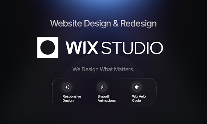 develop professional wix studio website