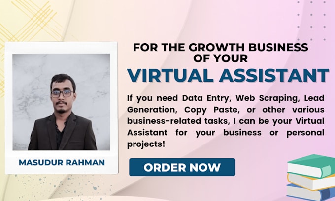 be your multi skilled virtual assistant for web recharge and any data entry work