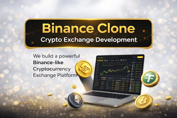 develop binance clone crypto exchange