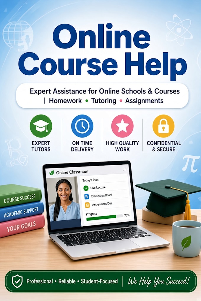 help you complete your online course on time