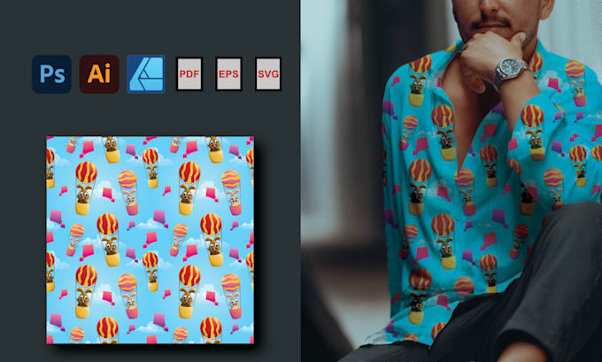 24 Hour Pattern Design seamless pattern for you in 24 hours by Saikat_pyne | Fiverr