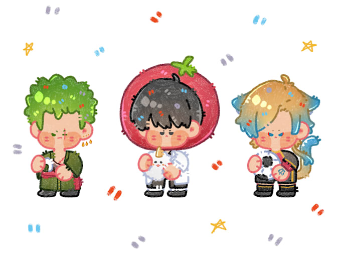 draw full body chibi