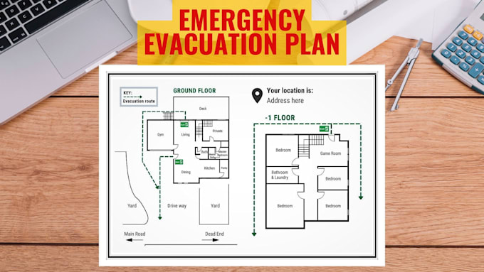 create an emergency evacuation plan for your building
