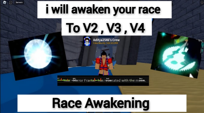 FINALLY!!! ADMIN LEAKED ALL RACE AWAKENING! RACE V4 AWAKENING
