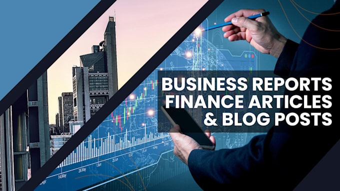 write professional business reports and do finance tasks