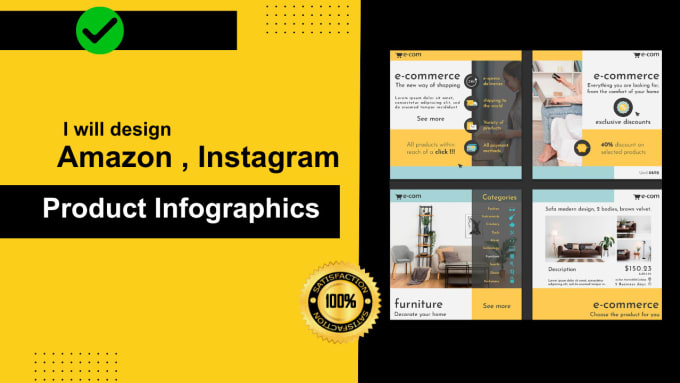 Design creative amazon infographics, instagram infographics by Designer ...