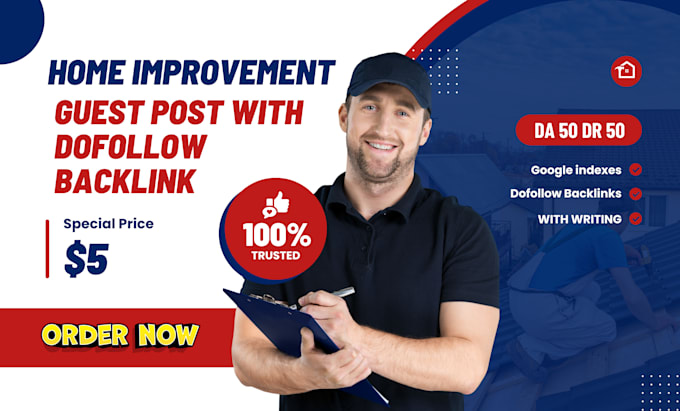 home improvement guest post with dofollow backlink