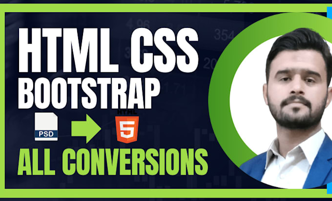 Clone website using html css bootstrap5 psd to html xd, figma or sketch ...