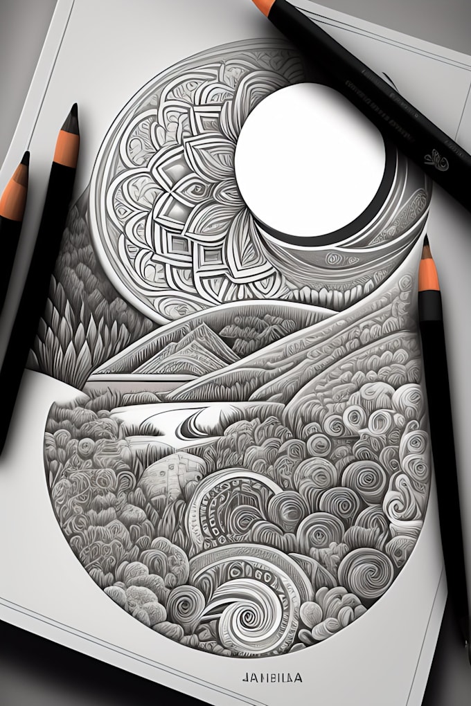 sketch pencil art design