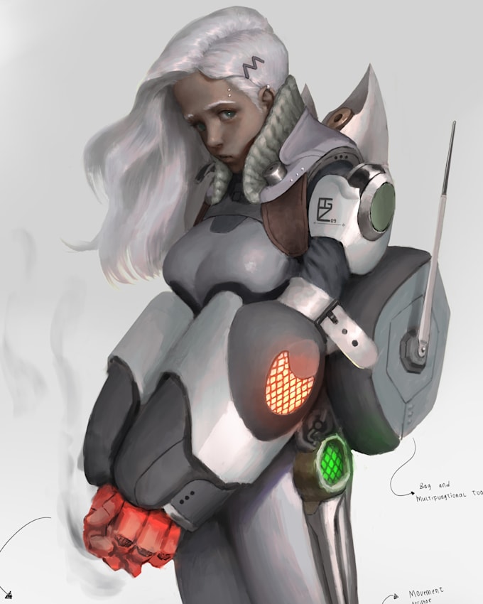 Make character design for you by Rogzue09 | Fiverr