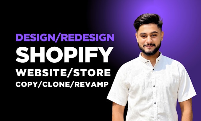 copy, clone, design, redesign shopify store or shopify website