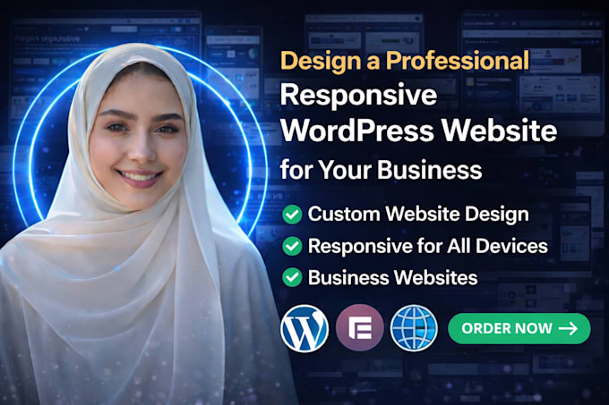 design a professional wordpress website for your business
