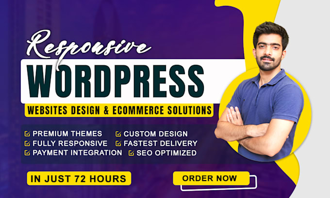 do stunning wordpress websites or ecommerce store with elementor