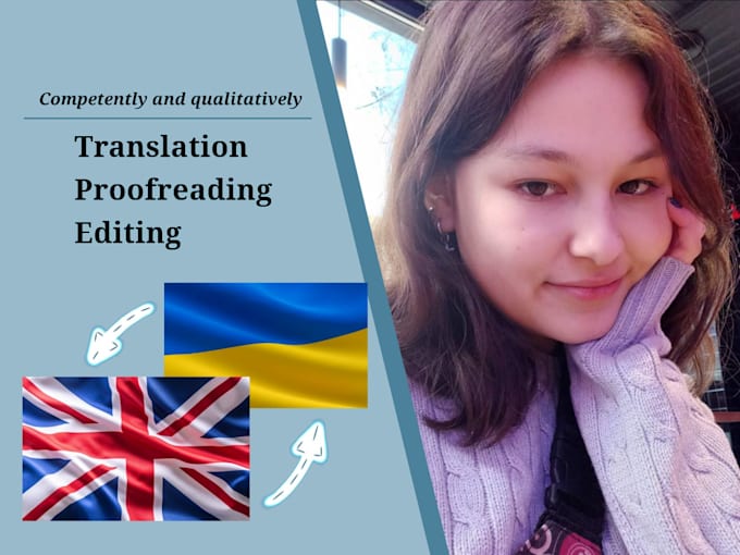 Competently translate from english into ukrainian by Oli_yur Fiverr