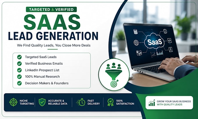 build targeted saas lead generation list with verified business emails