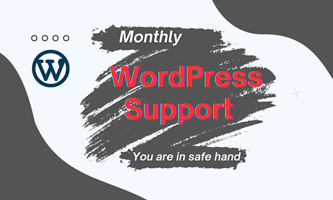 provide monthly maintenance service to your website