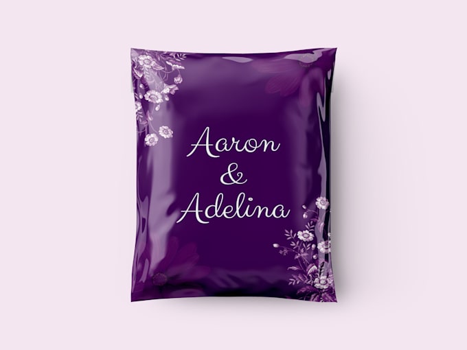 Design eyecatchy poly mailer package shipping bag by Sheharbano201